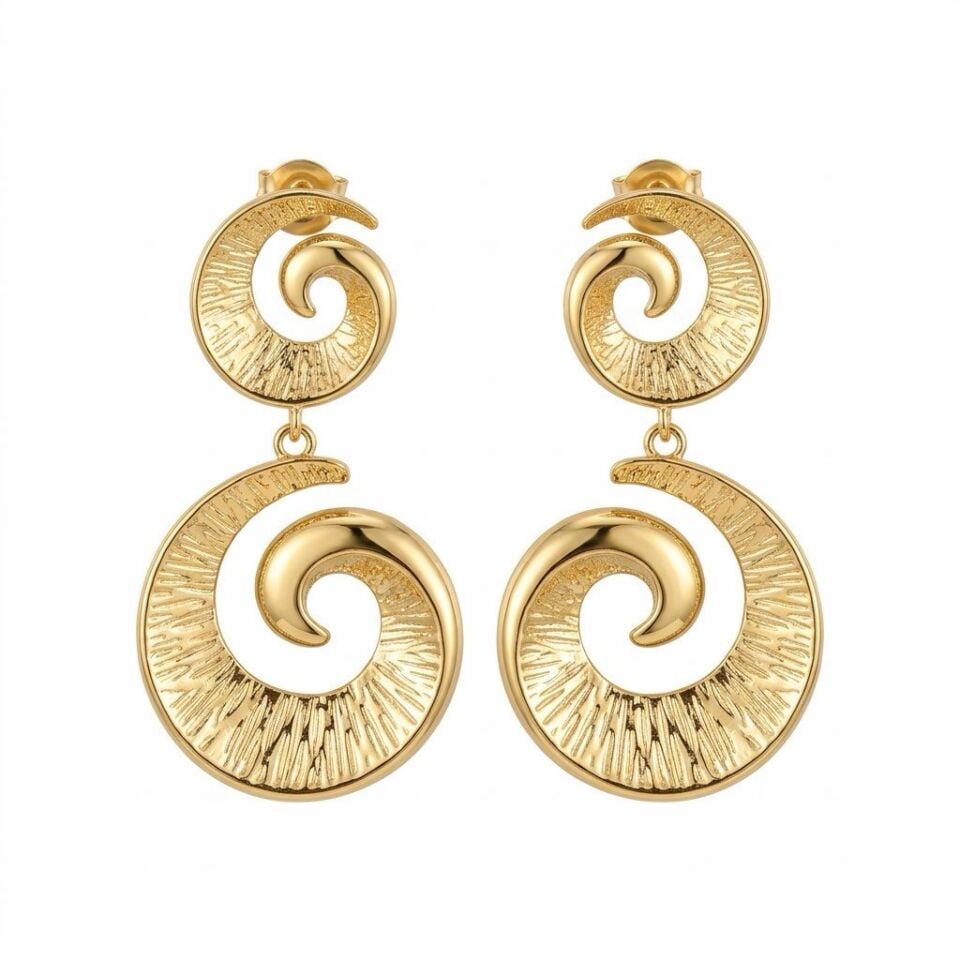 Spiral Küpe