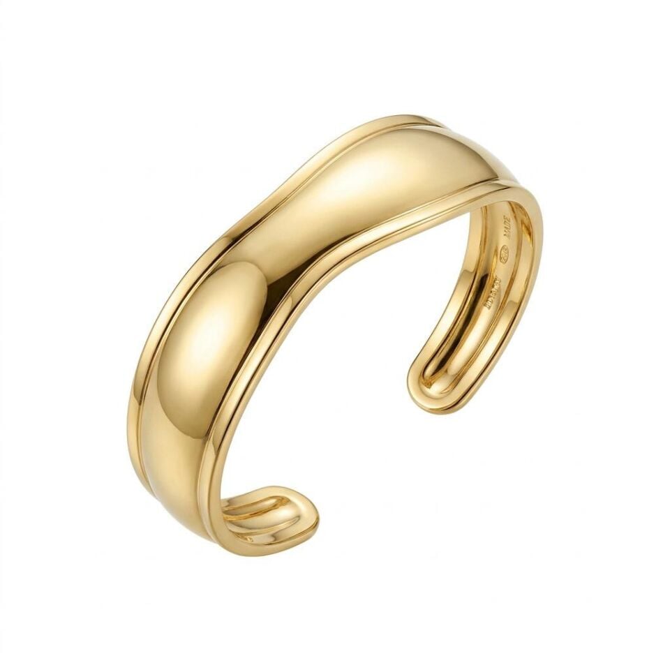 Gold Asimetrik Bileklik