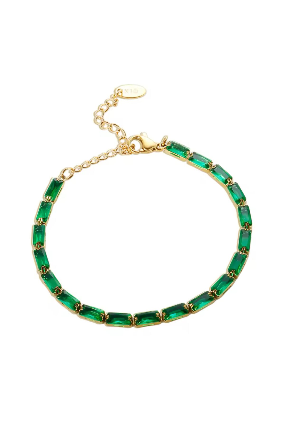 Yeşil Taşlı Bileklik