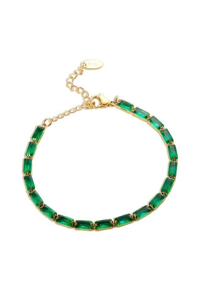 Yeşil Taşlı Bileklik