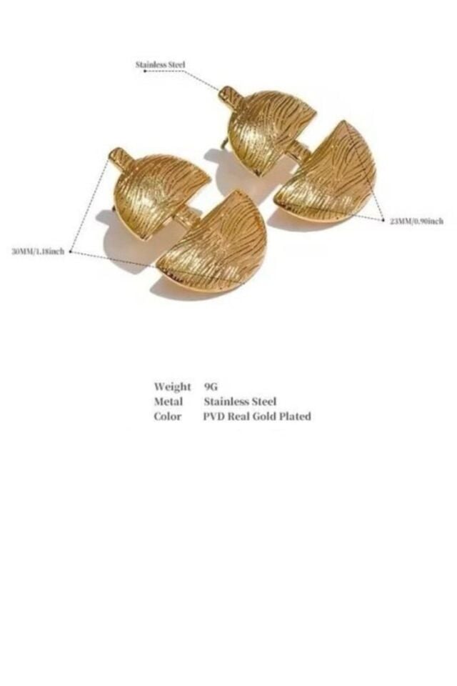 Çizgili Baget Küpe