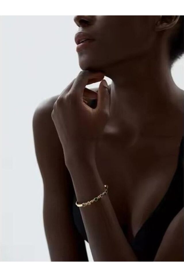 Renkli Zirkon Taşlı Bileklik