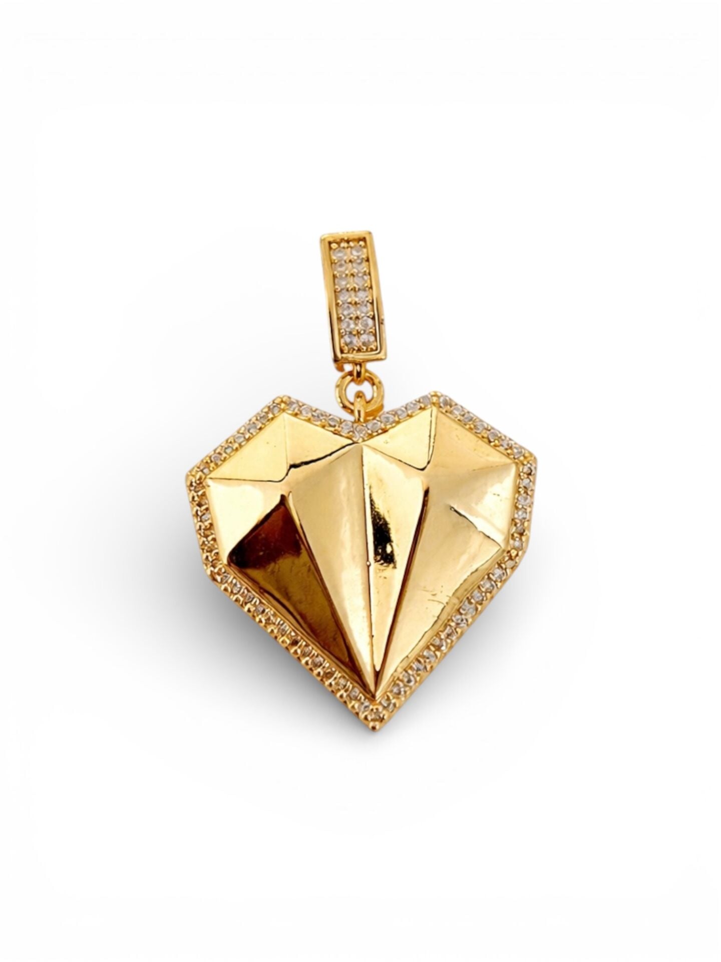Kalp İkon Zirkon Charm