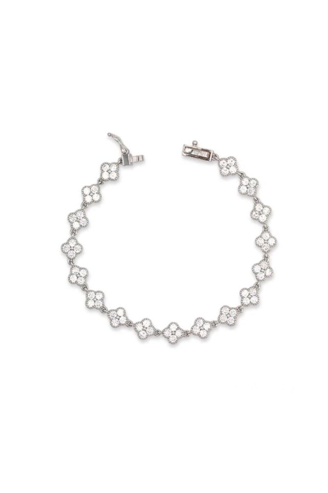 Silver Yonca Bileklik