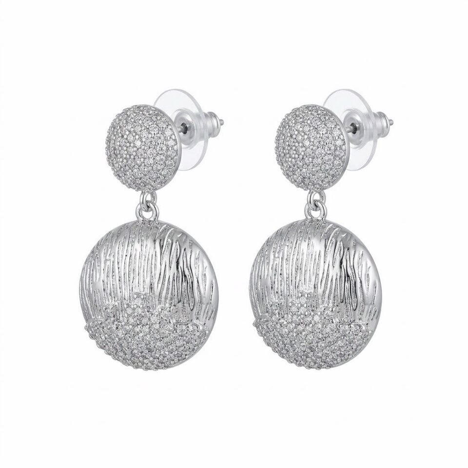Silver Döküm Küpe