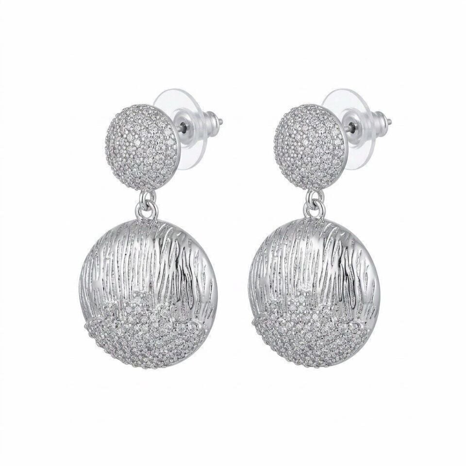 Silver Döküm Küpe