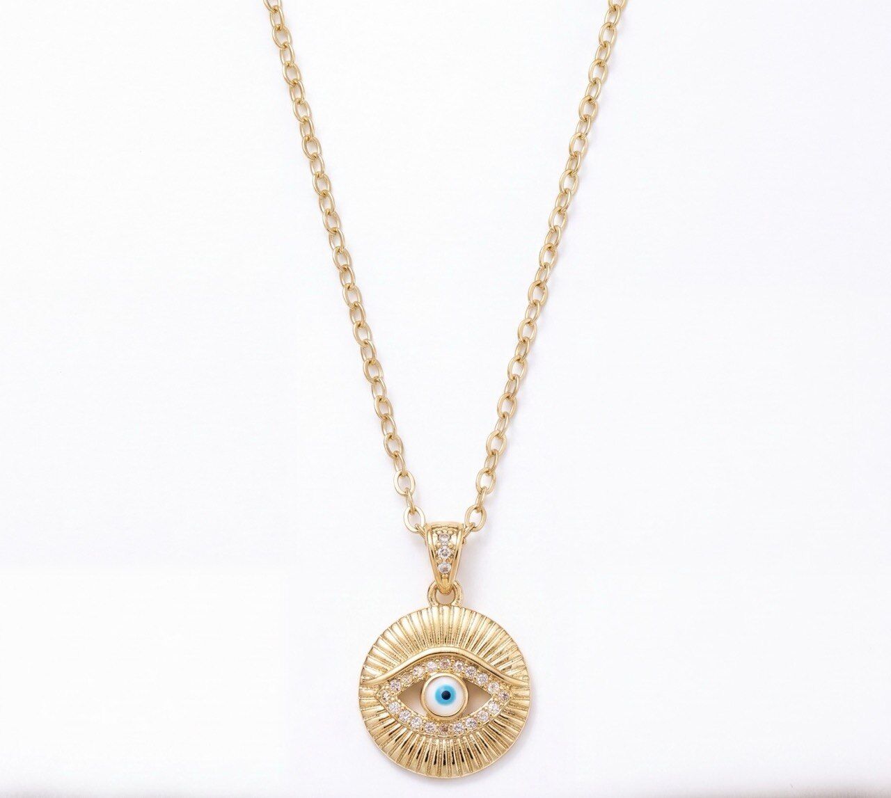Göz İkon Nazar Kolye