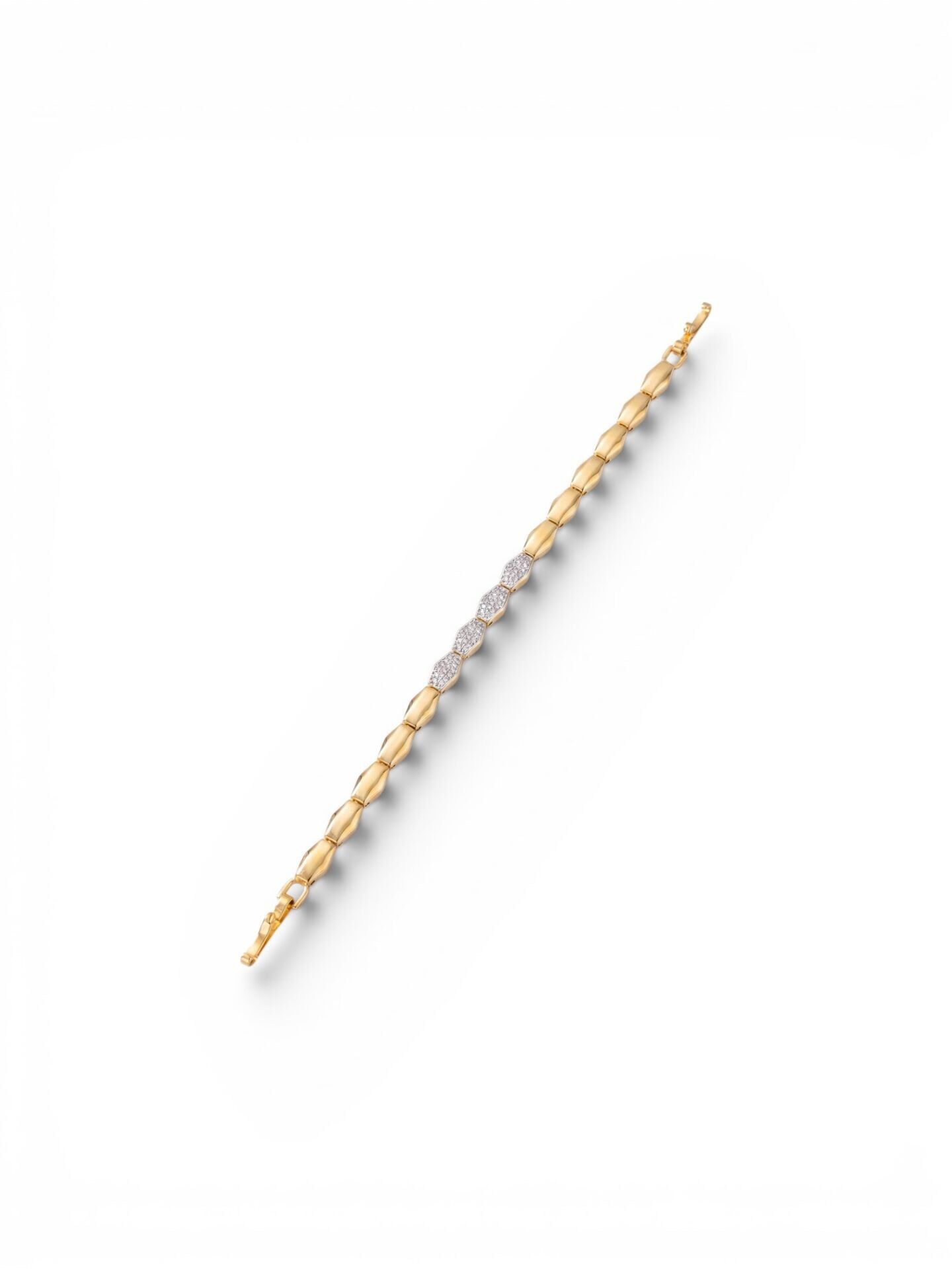 Silver Zirkon Taşlı Bileklik