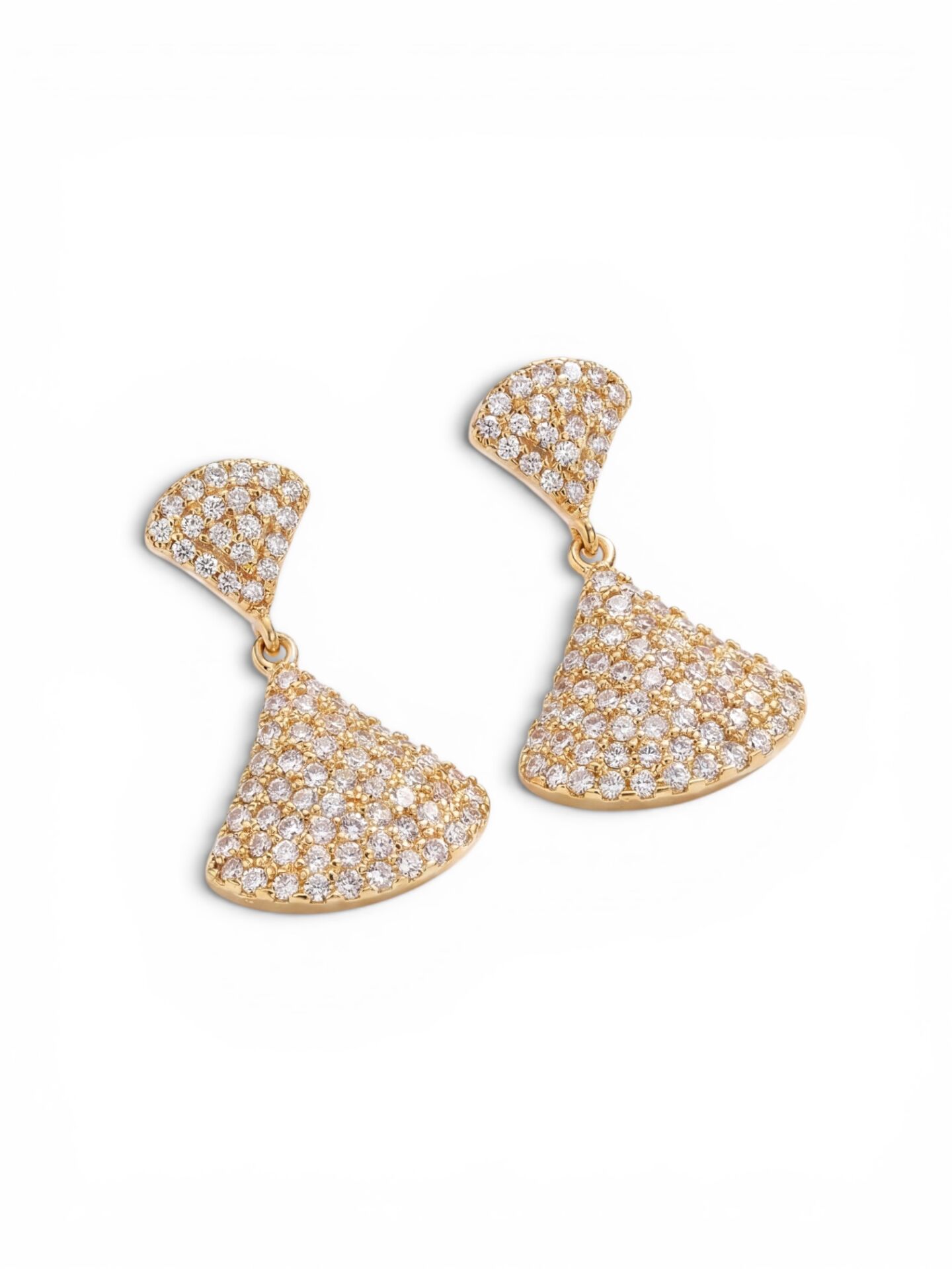 Tasarım Gold Küpe