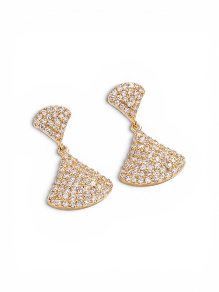 Tasarım Gold Küpe