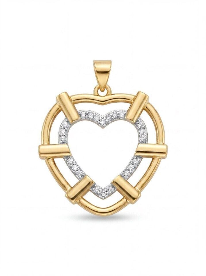 Kalp İkon Charm