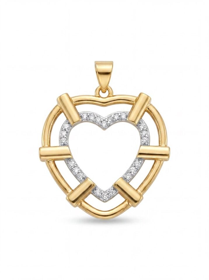 Kalp İkon Charm
