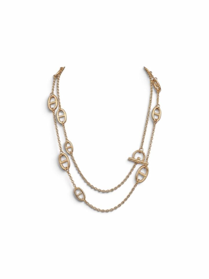 16K Gold Renkli Tasarım Kolye