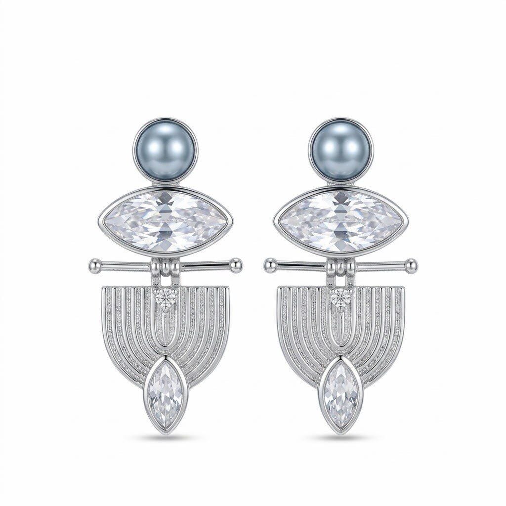 Art Deco Küpe