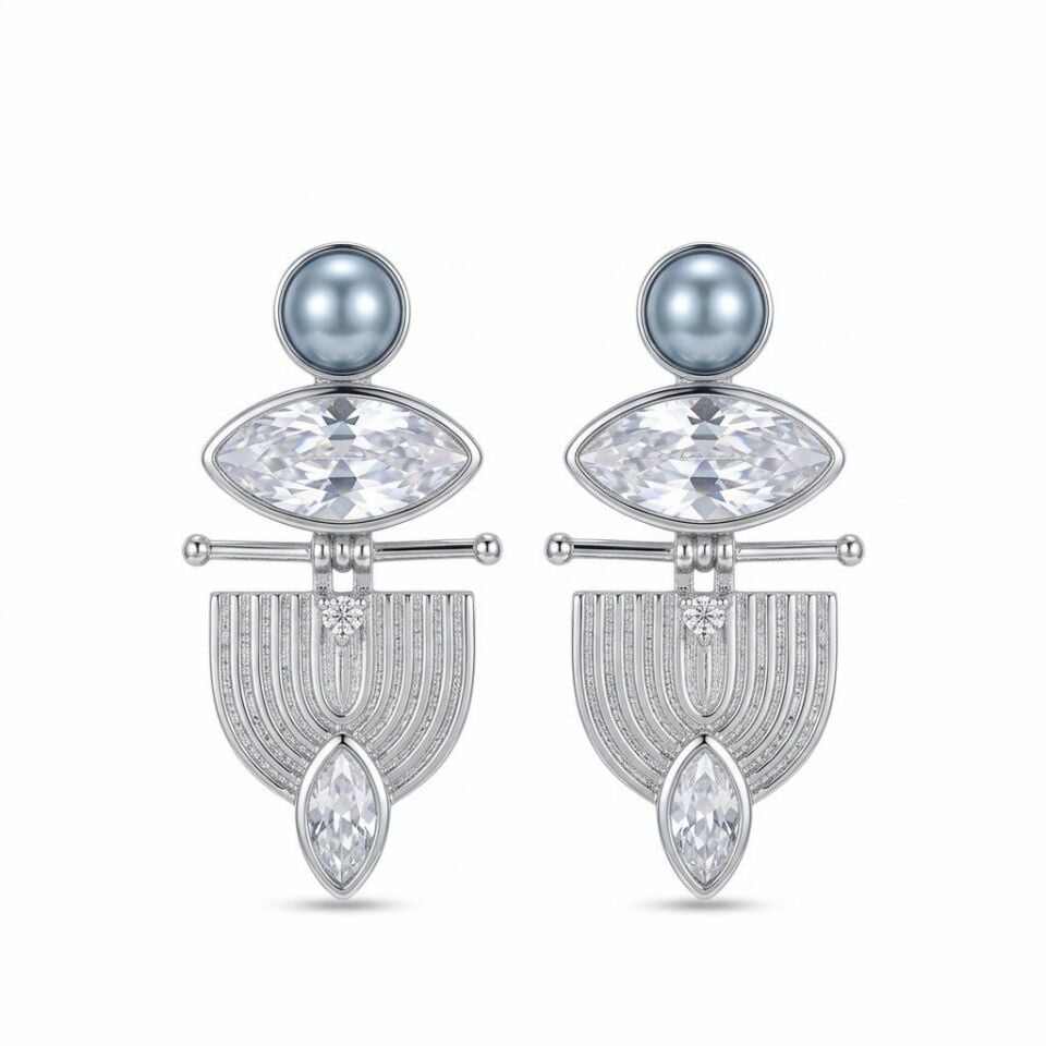 Art Deco Küpe