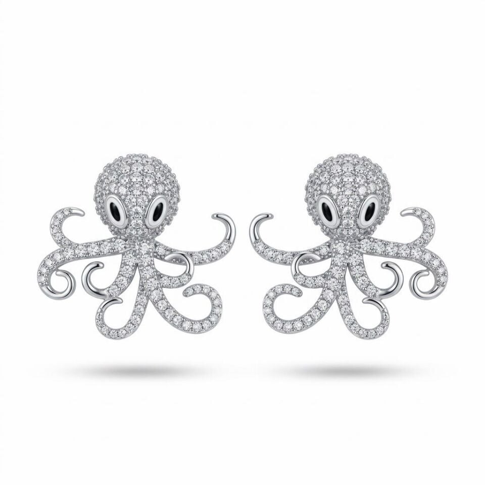 Octopus Küpe